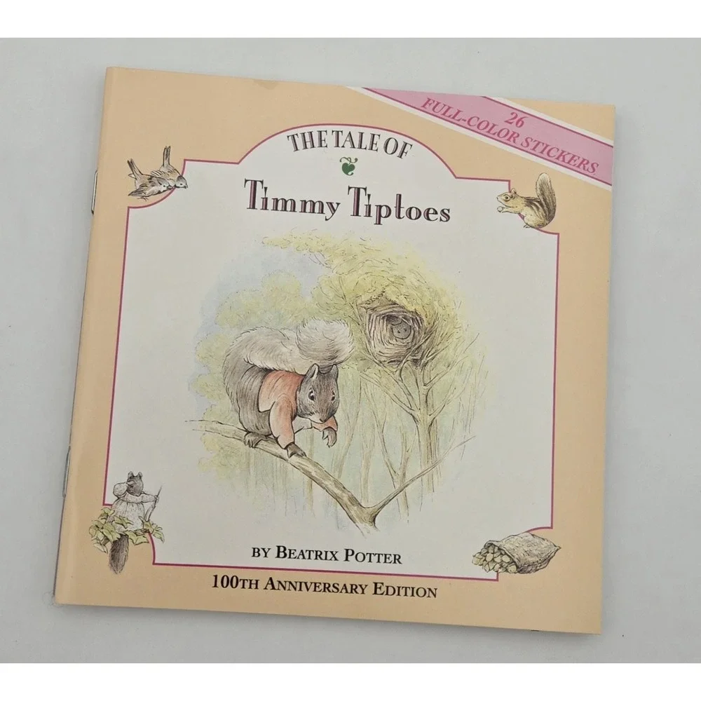 Beatrix Potter Peter Rabbit‎ and Friends 100th Anniversary Sticker Book Set 8pc